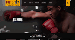 Desktop Screenshot of lucid-ind.com